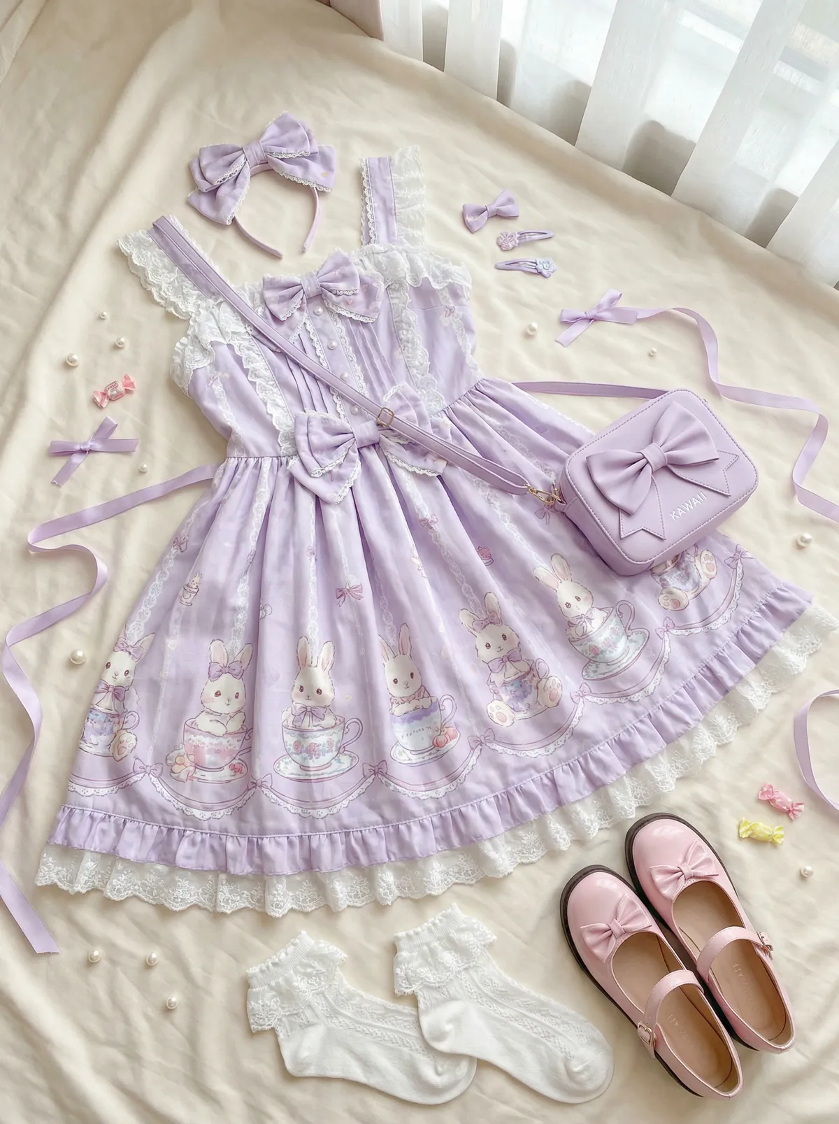 约了一个50几岁 Lolita穿搭灵感分享